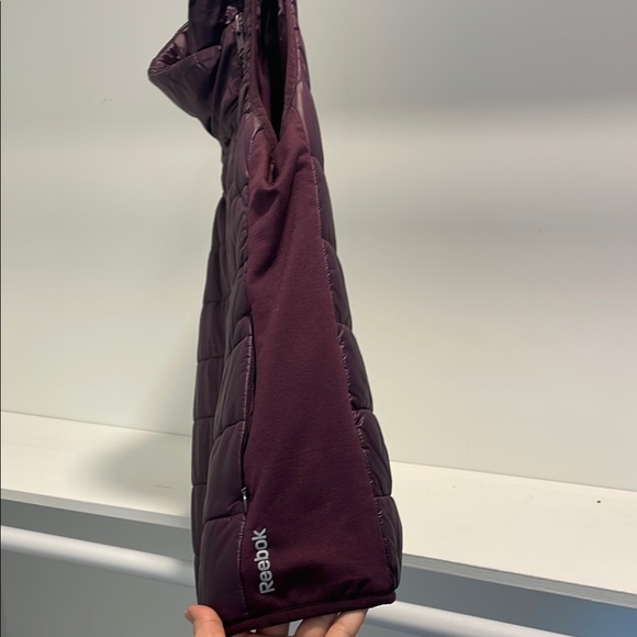 Reebok Purple Quilted Vest with Asymmetrical Closure - Picture 4 of 4